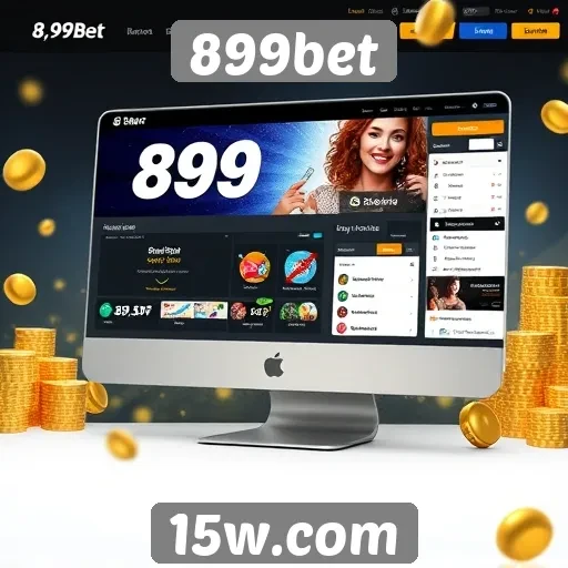 Interface e usabilidade do site 899bet